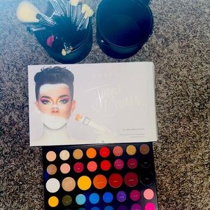 James charles morphe palette and brushes